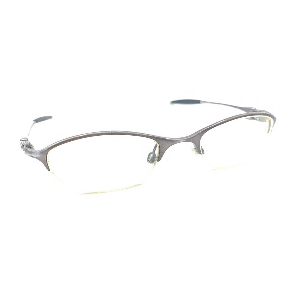 Oakley Chain 4.0 11-743 Titanium Dark Bronze Brown Eyeglasses Frames 48-20 129